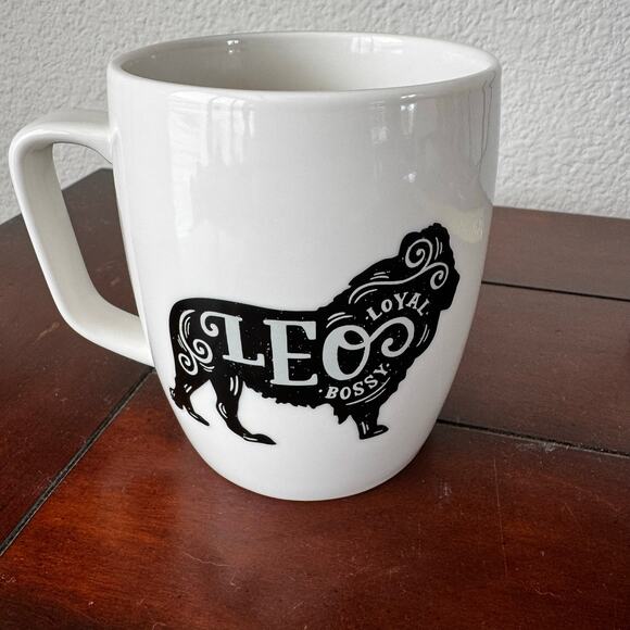 Zodiac Leo Threshold Coffee or Tea Mug Loyal Bossy Lion - Picture 2 of 8